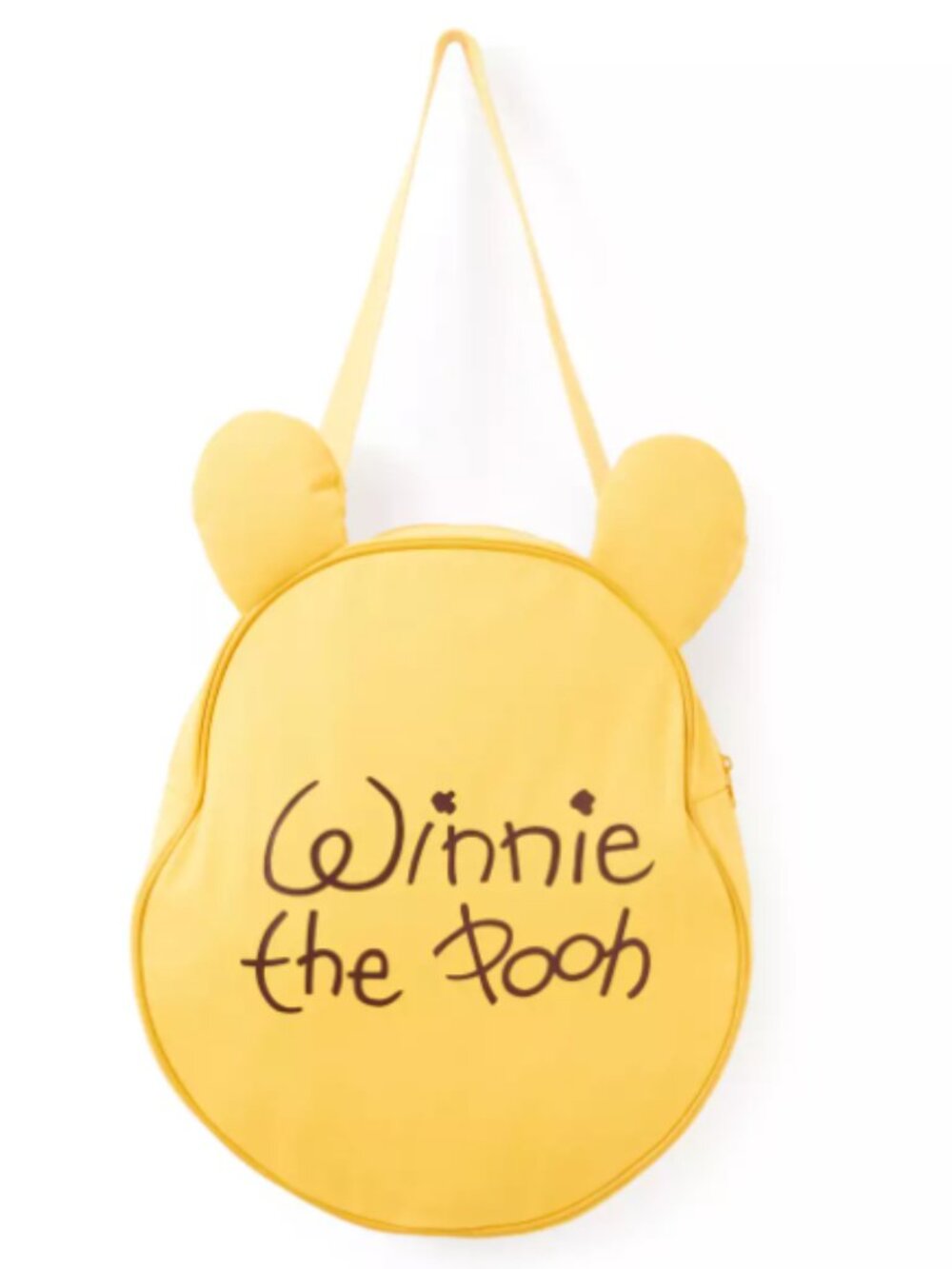 Disney Winnie The Pooh Big Face Tote Shoulder Bag Yellow - Picture 2 of 2